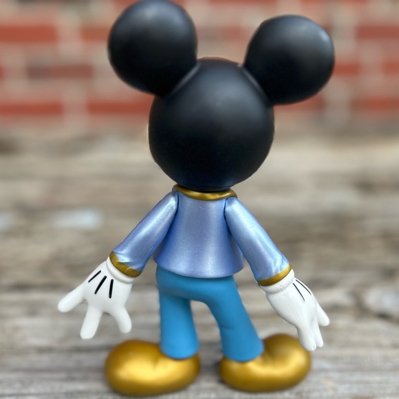 Walt Disney World 50th Anniversary Mickey Mouse Articulated Posable Figure A8 - Picture 8 of 8
